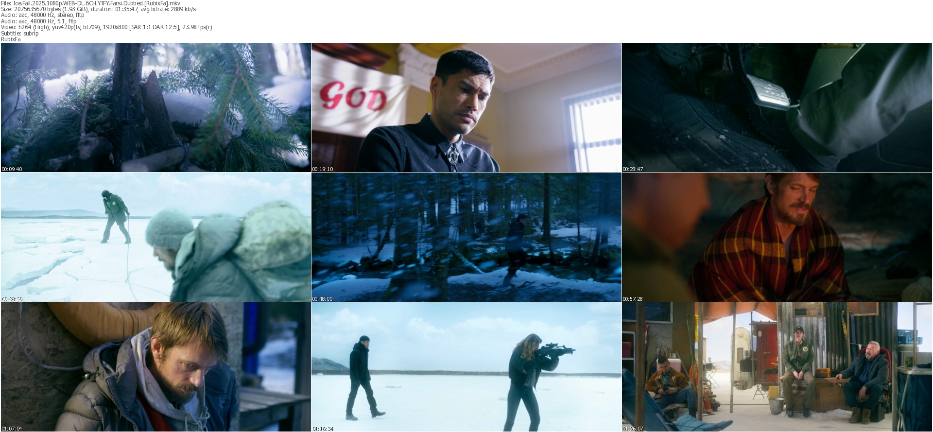 دانلود فیلم Icefall 2025 دوبله فارسی